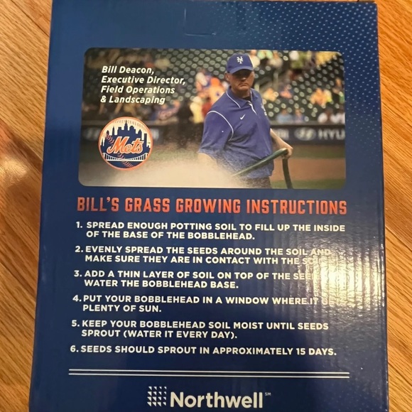 New York Mets Citi SGA 2023 Francisco Lindor Grass Growing Bobblehead - Picture 5 of 16